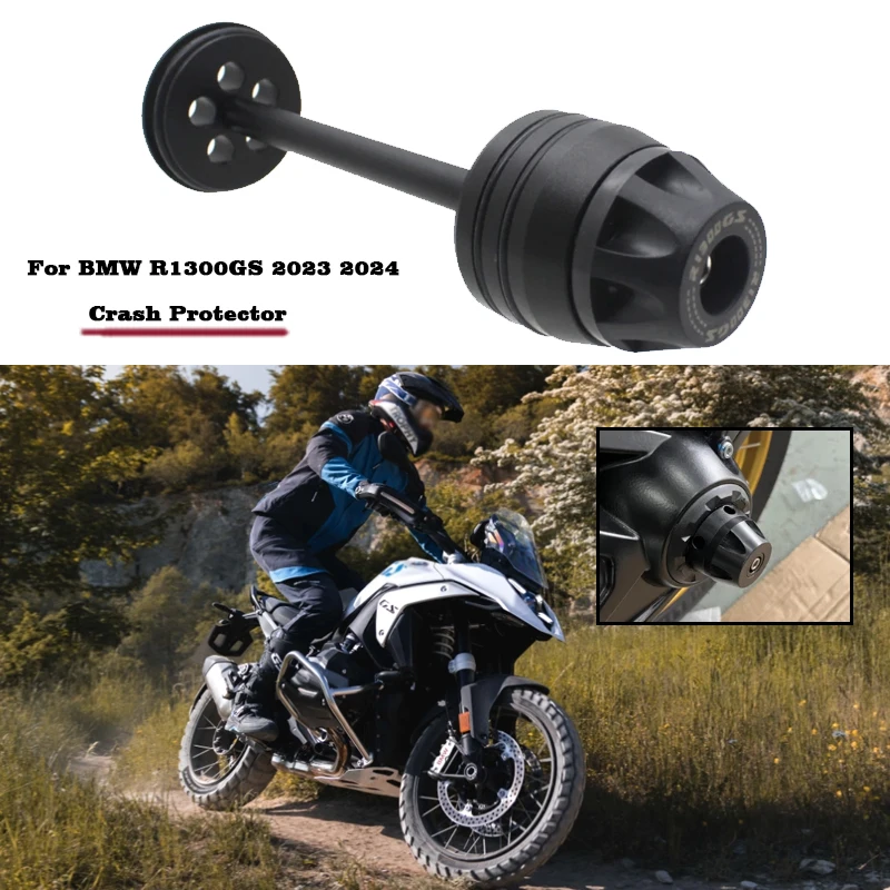 

R1300GS Motorcycle Rear Wheel Fork Axle Cap Crash Protector Slider Spindle Hub For BMW R1300GS 2023 2024 R 1300 GS GS1300