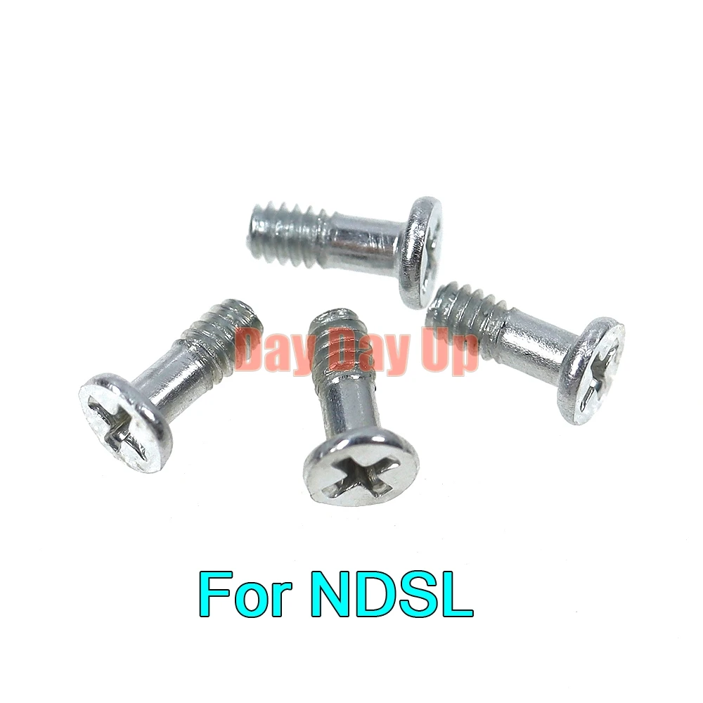 Parti di riparazione di ricambio da 10 pezzi per vite del coperchio della batteria Nintendo DS Lite per guscio della porta del coperchio della vite della batteria posteriore NDSL
