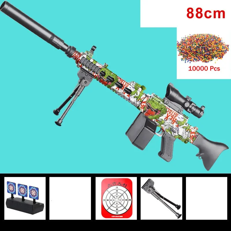 New Hydro Gel Gun MG3 Gel Ball Guns Toy Airsoft Weapons Manual Firing Rifle Sniper For Adults Children Shooting Games