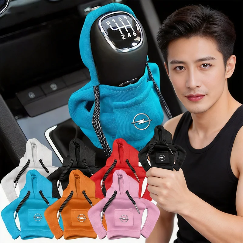 Car gear shifting sweatshirt decorative cover For Opel insignia Astra H G J Antara vectra Vivaro corsa c d zafira b Car Styling