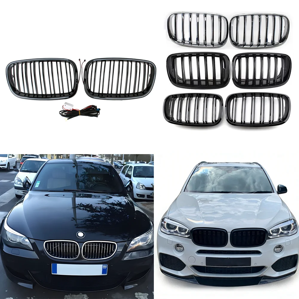 

Front Bumper Grill Fit For BMW 2007-2013 X5 E70，2008-2014 X6 E71