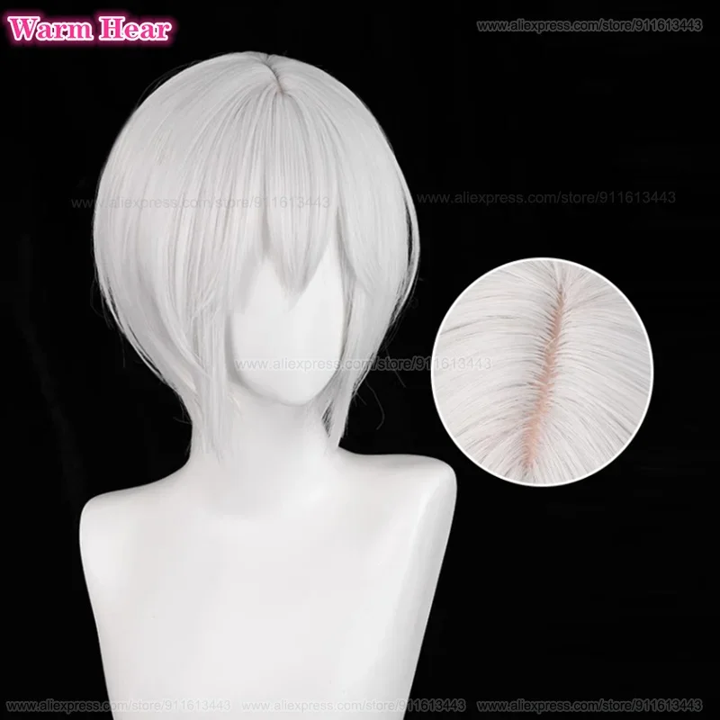 Anime Synthetic Mizuki Tomoe Momozono Nanami Cosplay Anime Wig 30cm/98cm Wigs With Ear Heat Resistant Hair Halloween Party Wigs