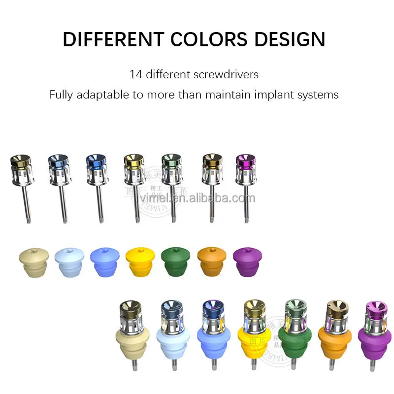 Universal Prosthetic Kit Dental Implant System - New Dentistry Implant Tool for Oral Surgery And Prosthodontics