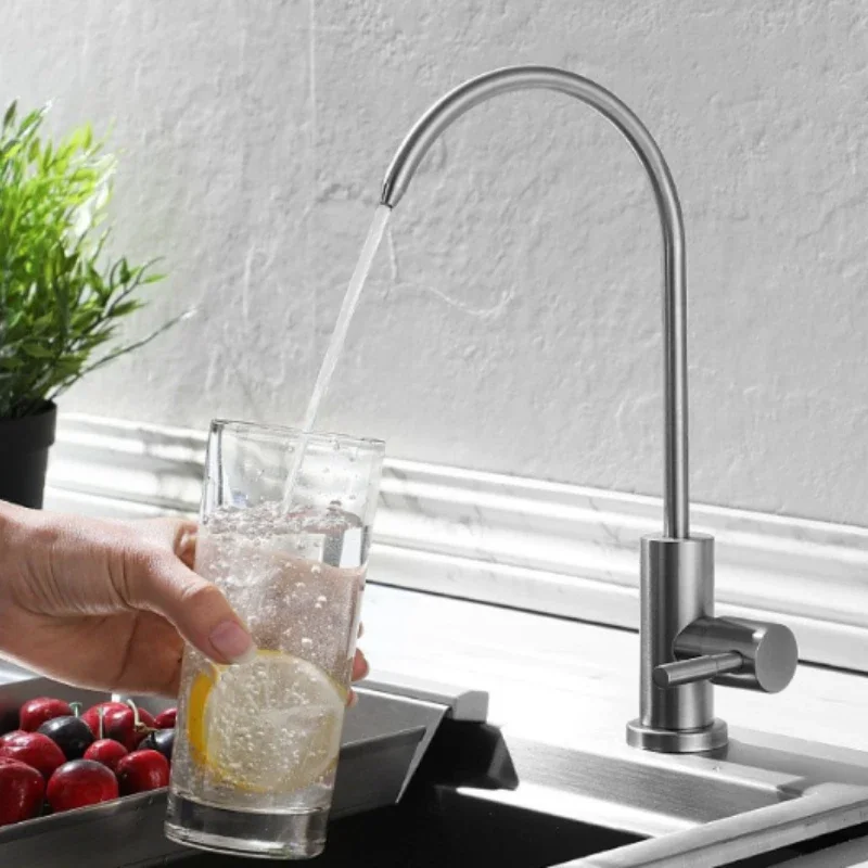 Water purifier faucet Kitchen water purifier faucet, 304 stainless steel direct drinking faucet,