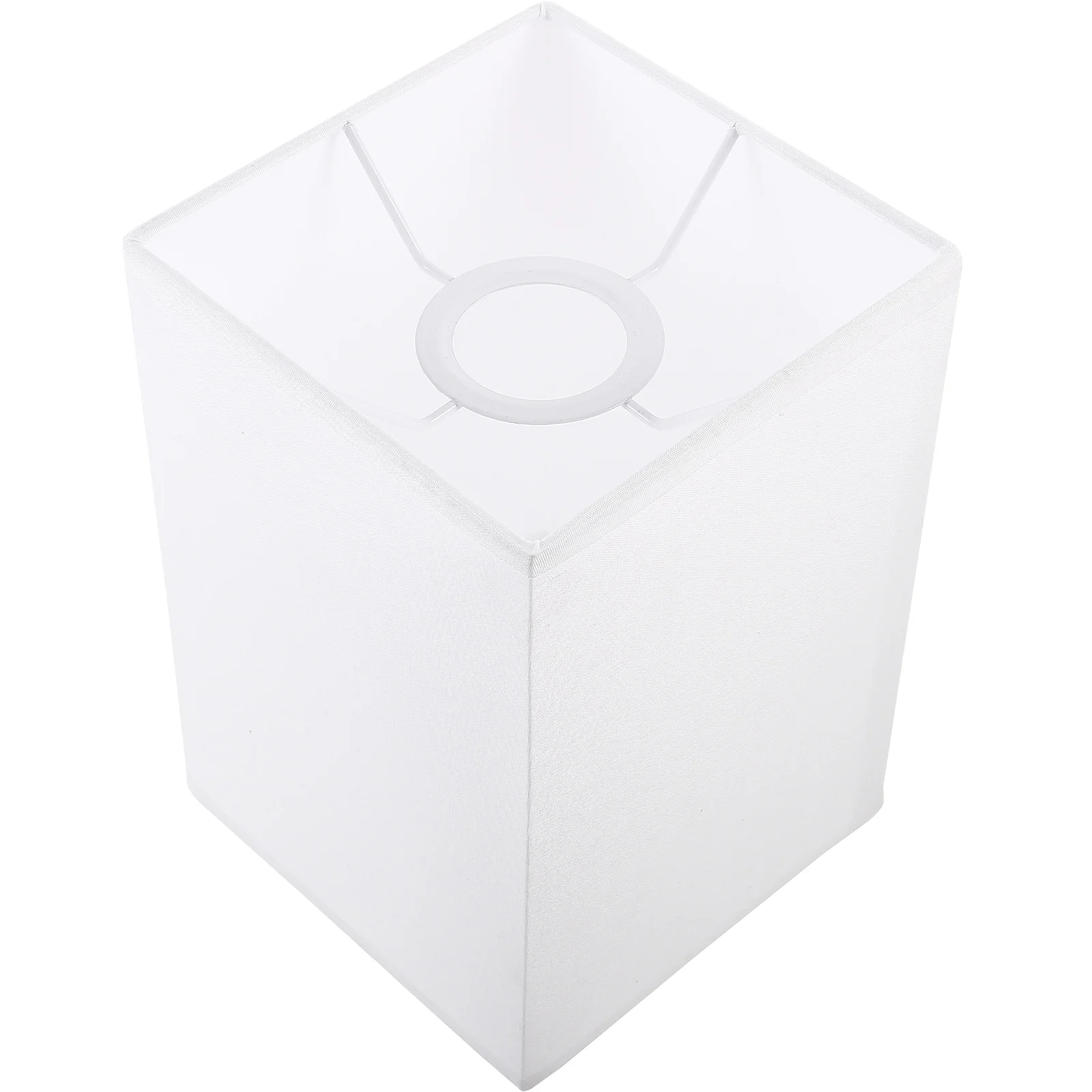 

Square Table Lampshade E27 Vintage Covers for Bedroom Living Room TC Fabric Practical Decorative Lamp Shades