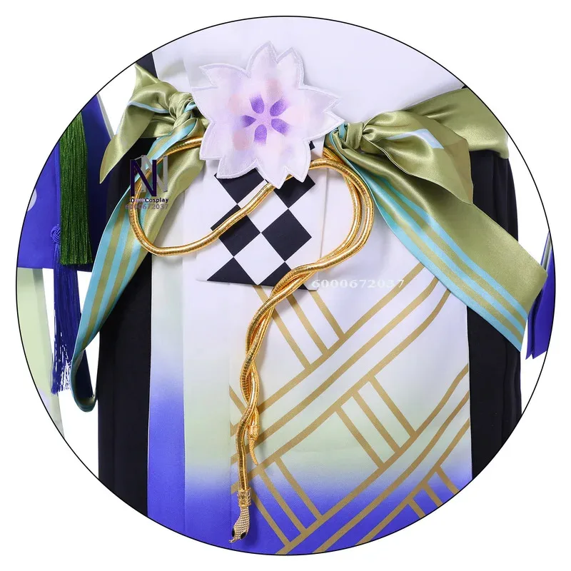 لعبة Onmyoji التأثيرية الساخنة لحفلة الهالوين لعب الأدوار الجديدة أزياء هانا المثيرة ملابس أنيمي للكبار الرجال والنساء بدلة كوميك كون