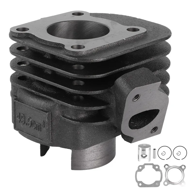 Kit de cilindro de 70 cc y 40 mm y juego de anillos de pistón: componentes duraderos del motor, compatibles con scooter JOG 50CC y moto de motor de 2 tiempos