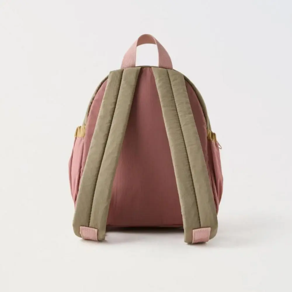 New Little Apple Backpack Sweet Embroidery School Bag Lightweight Large Capacity Handbag