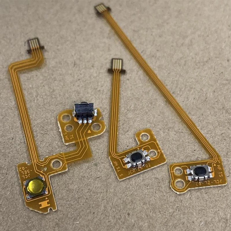 Reparação ZL ZR Botão Ribbon Flex Cable para NS Switch, Joy Con, Key Controller, Peças de reposição para JoyCon Controller