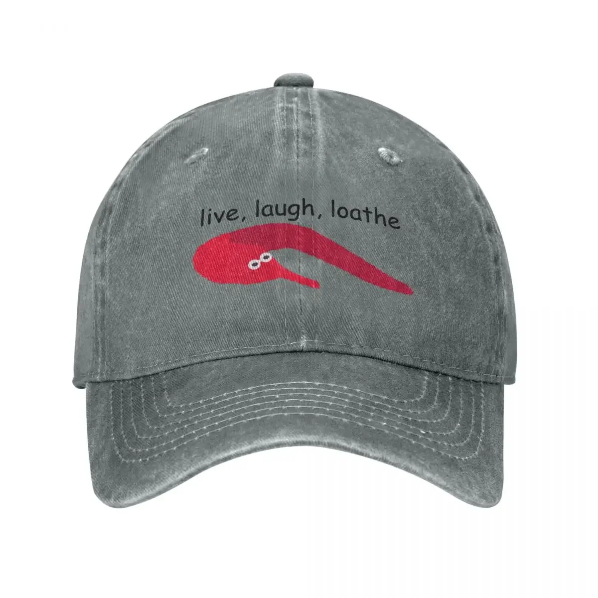 Live, Laugh, Loathe Worm On A String Cap Cowboy Hat custom cap hat man luxury winter woman hats Men's