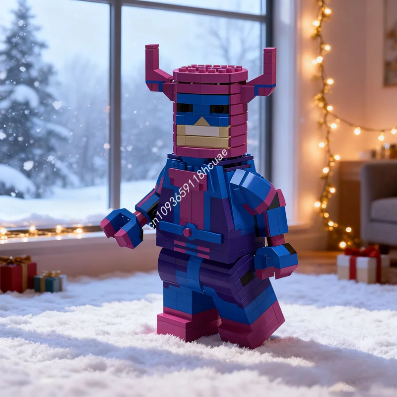 697 قطعة MOC Galactus سوبر أبطال رائع نموذج بناء هدية الكريسماس كتل لعبة العمارة لتقوم بها بنفسك عيد ميلاد الاطفال الإبداعية #1
