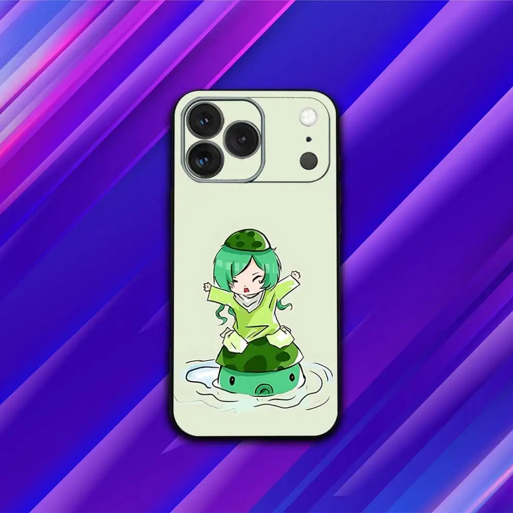 حافظة هاتف P-Plants Cute vs Z-Zombies لهاتف iPhone 17,16,15,14,13,12,11,Pro,Max,Plus,X,XS,SE4,E,Mini,Soft Black Case