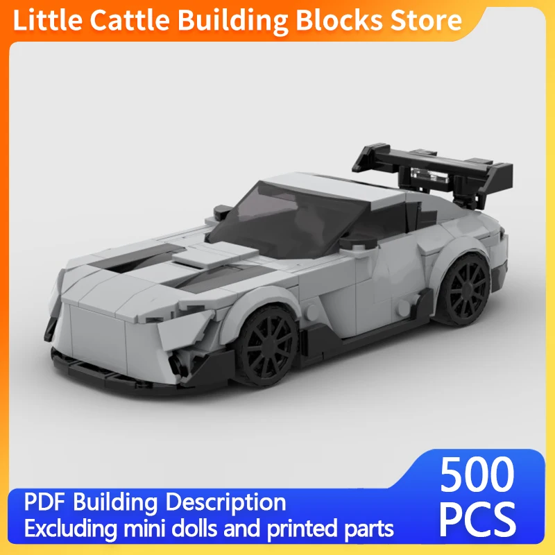 Speed Racing Car Model MOC Building Bricks GT Performance Sports Car Modular Technology Gifts Holiday Assemble Children Toy Suit