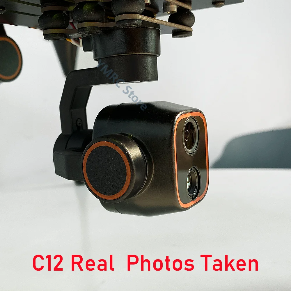 Skydroid C12 2K High Definition Three-axis Stabilized Dual Light Gimbal Can Be Inverted