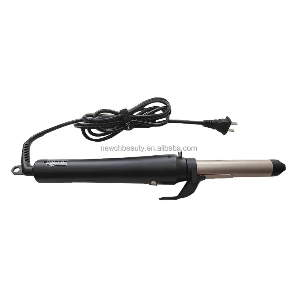 Automatic 360 Rotating Hairstyling Electric Curling Iron Automatic Curling Iron Gold Hair Curler Big Wave Curly Hair