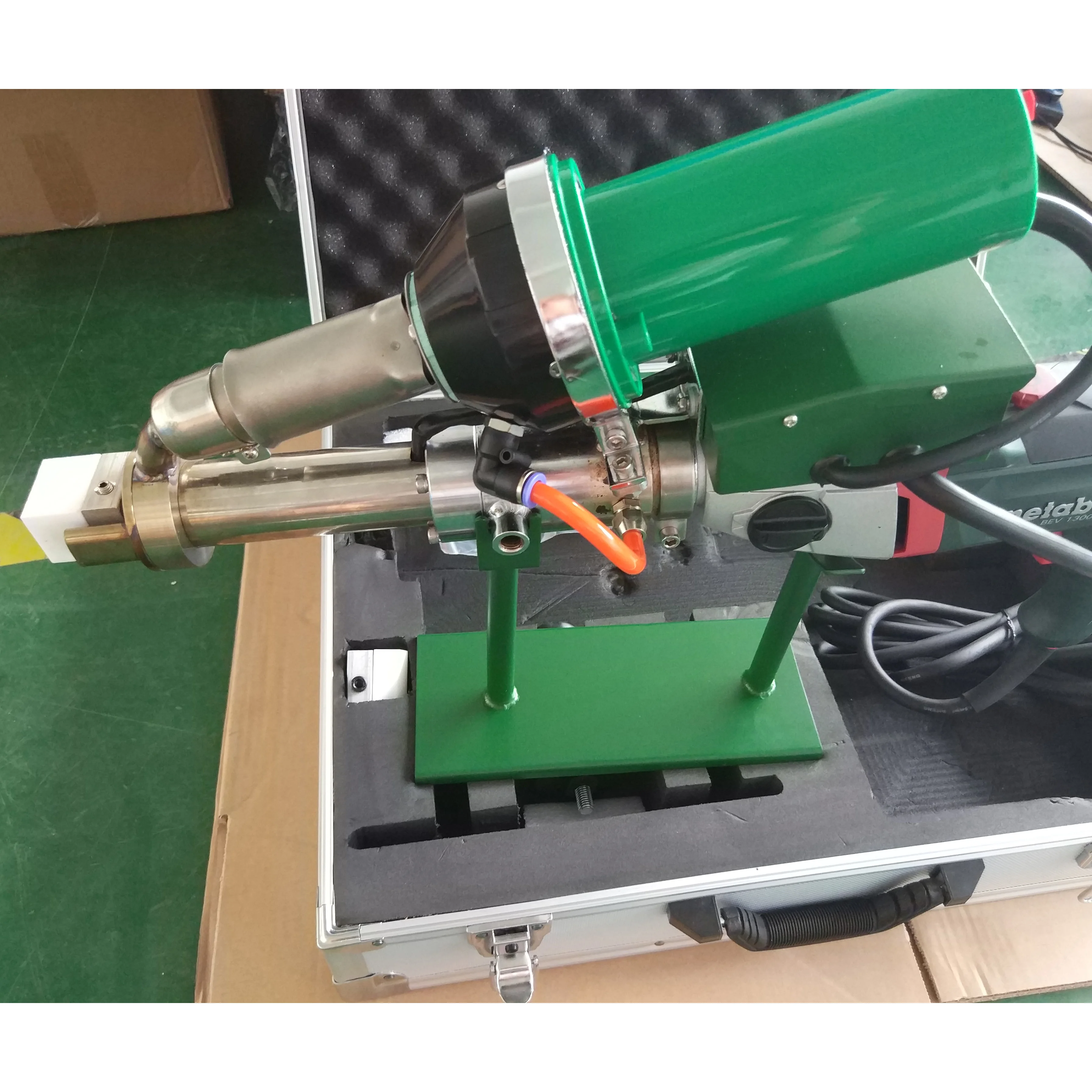 1600W Hand Extrusion Welder Gun Plastic Hot Melt Extrusion Machine, Hand Extruder Welding Gun