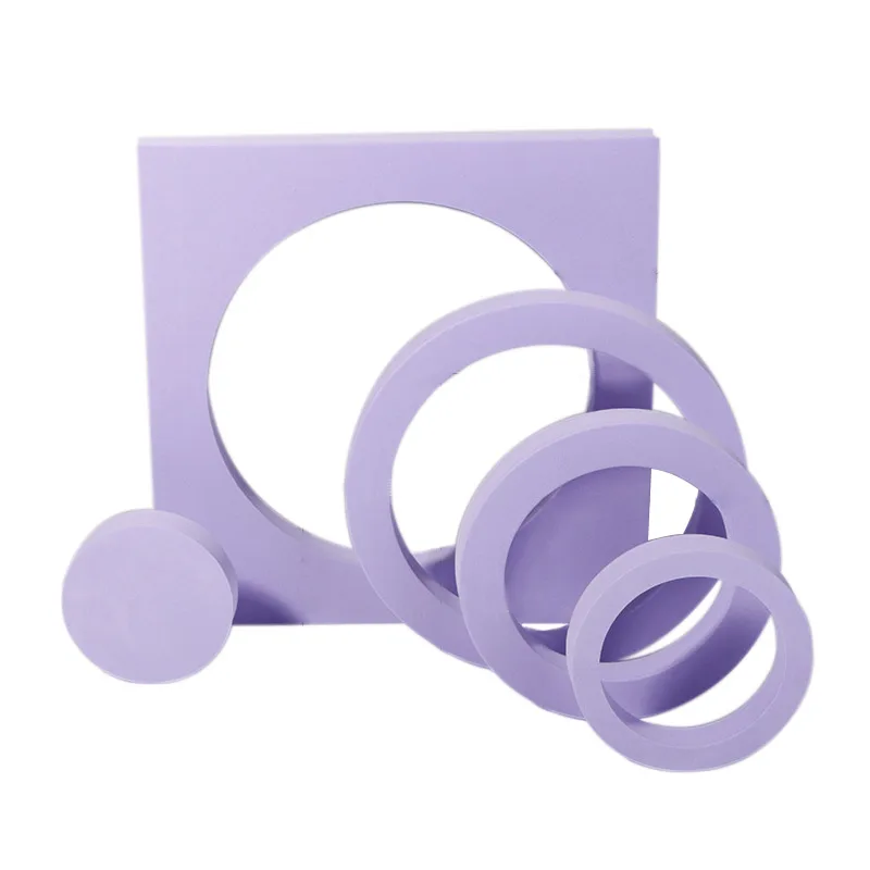 Fotografi Latar Belakang Busa Kit Kubus Geometris Foto Makanan Penembakan Kecantikan Produk Perawatan Kulit Kulit Aksesori Fotografia