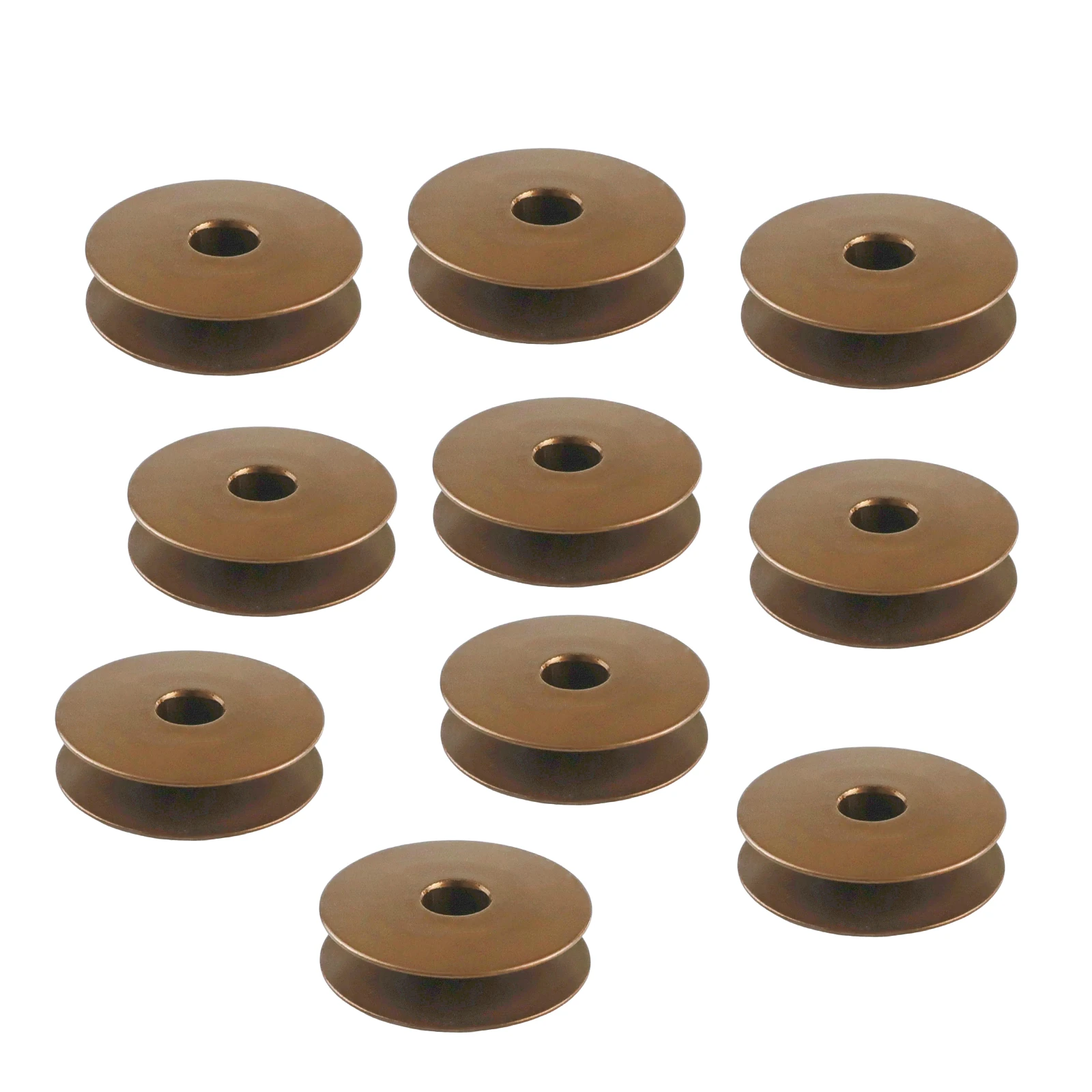 S45667001 Aluminum Bobbin Fit Brother BAS-761 Automatic Pocket Setter Sewing Machines (10 PCS)
