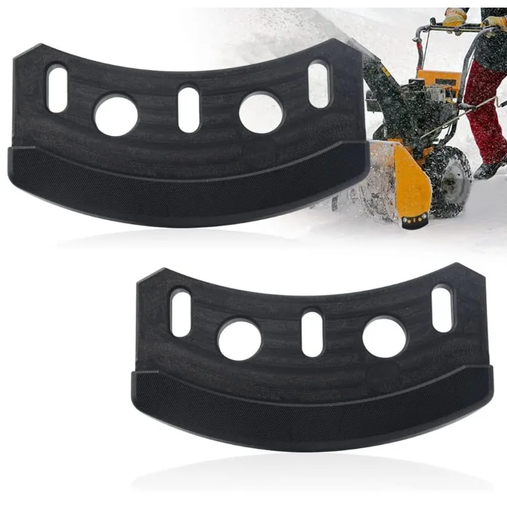 2Pcs M135188 Composite Skid Shoes For 42 44 46 47 Inch Snow Blower Replace M46530 GXH3045 AM31235 Tractor Parts