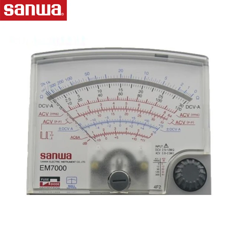 Sanwa EM7000 Analog Multitesters/FET Tester High sensitivity for measurement of lower capacitance