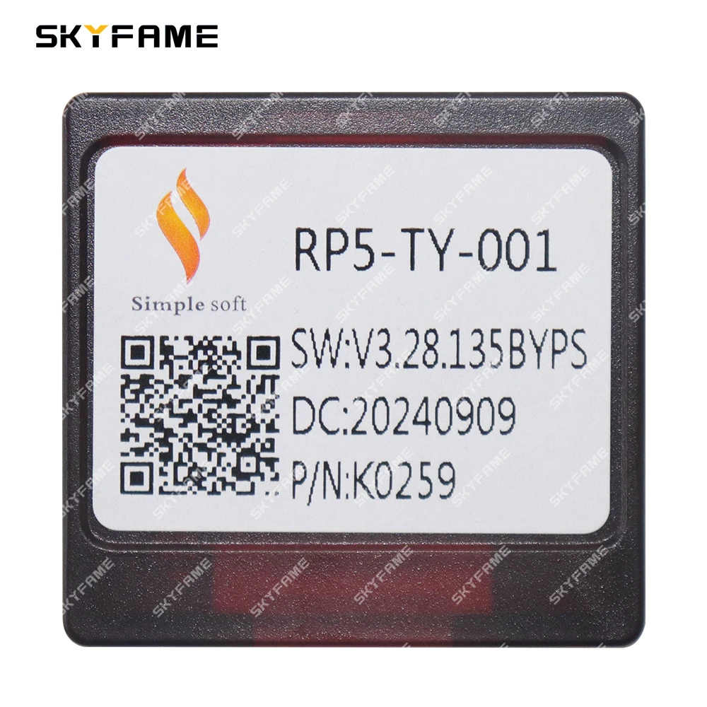 محول تسخير أسلاك SKYFAME للسيارة ، صندوق Canbus ، جهاز فك التشفير ، راديو أندرويد ، كابل طاقة لتويوتا كامري هيلوكس ، 16Pin