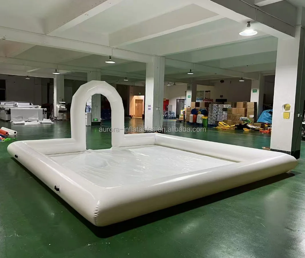 Modern Commercial Grade Kids Go Kart Racing Arena Inflatable Bumper Car Race Track Car Arena Area