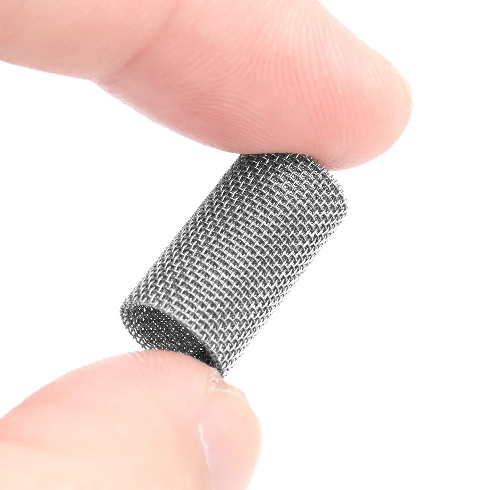 10 adet Araba Dizel Hava Küçük Filtre Elemanı 310 s Üç Katmanlar Yanan Isıtıcı Filtre Kartuşu Park Paslanmaz Çelik Atomizasyon Net