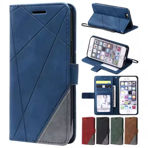 Simple Stripe Phone Case For Samsung Galaxy A30S A31 A21 A21S A22 A23 A24 A25 5G A30 Soft Feel Wallet Card Pocket Coque #RAC