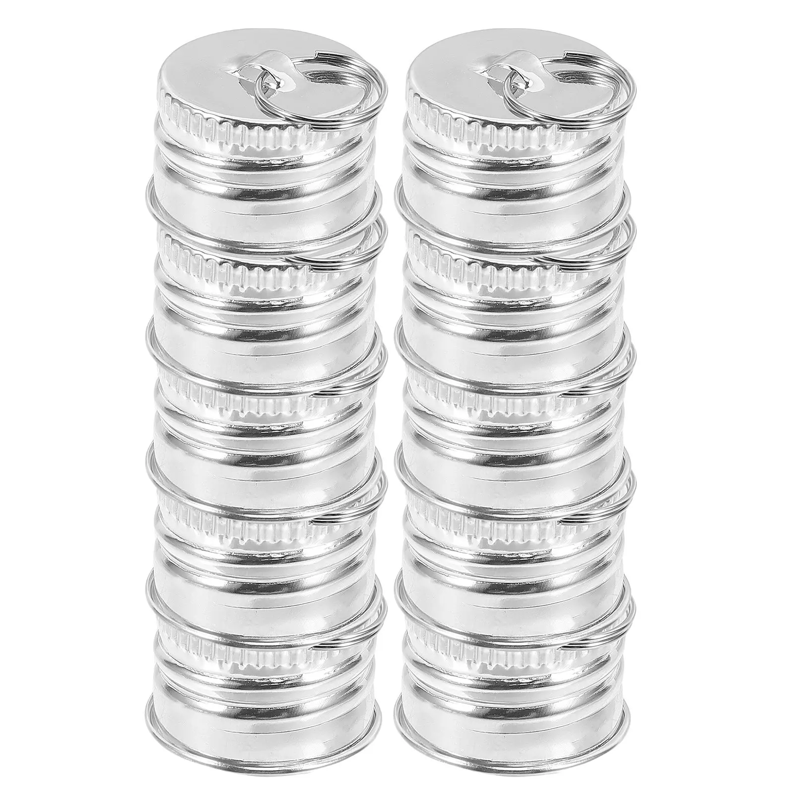 12Pcs Threaded Aluminum Caps for DIY Lamp Accessories Vintage Light Socket Modern LED Ceiling Fan Light Replacement Screw Cap