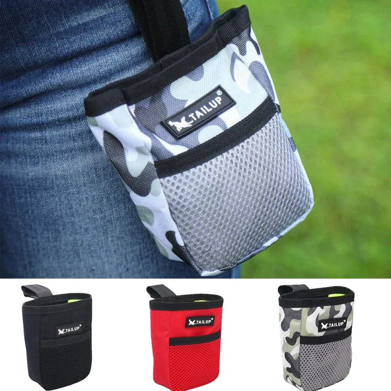 Pet Food Treat Bag Waist Pouch Dog Accessories For Dog Outdoor Training Snack Training Obedience Bag Pet Feed Pocket