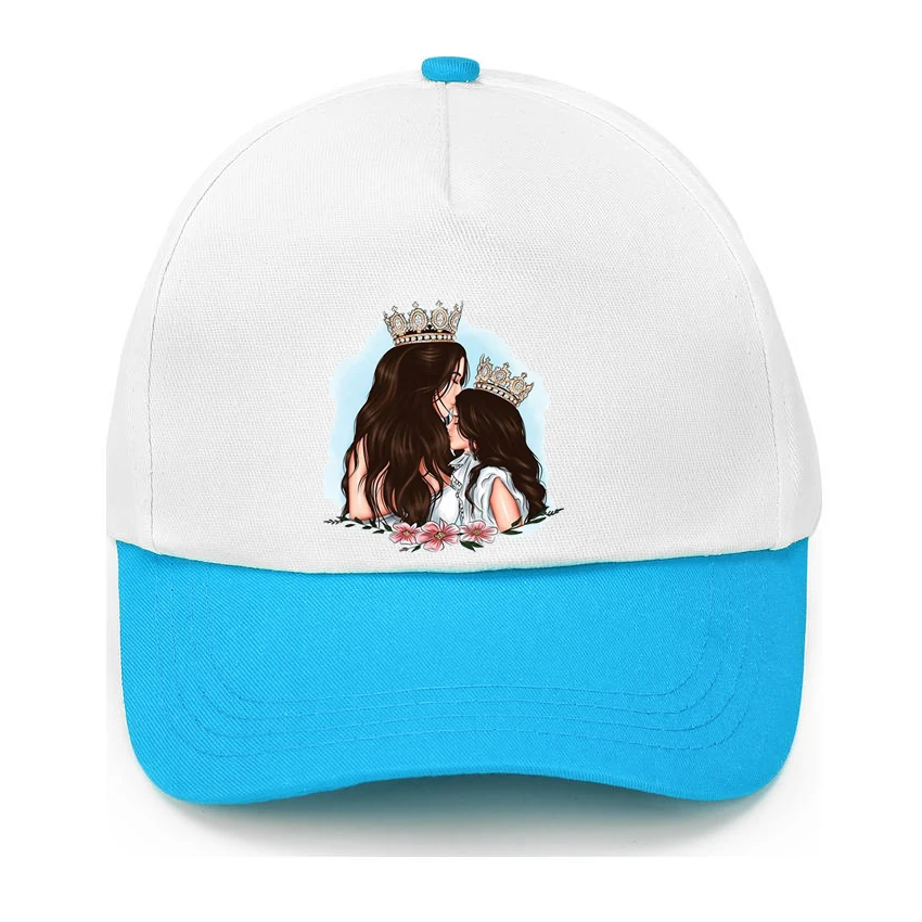 

Fashionable Cap Adjustable Children Hat Boys Baby Girls Sun Hat Hip Hop Hat Add Your Design Cartoon Mom Mama Boy Print Made Hat