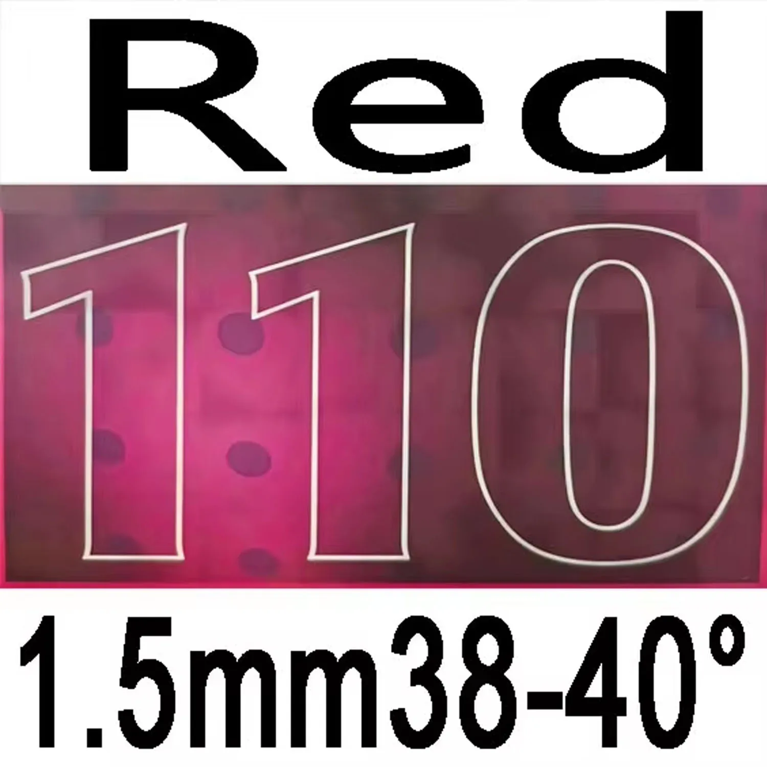 Variant: Red 1.5mm H38-40