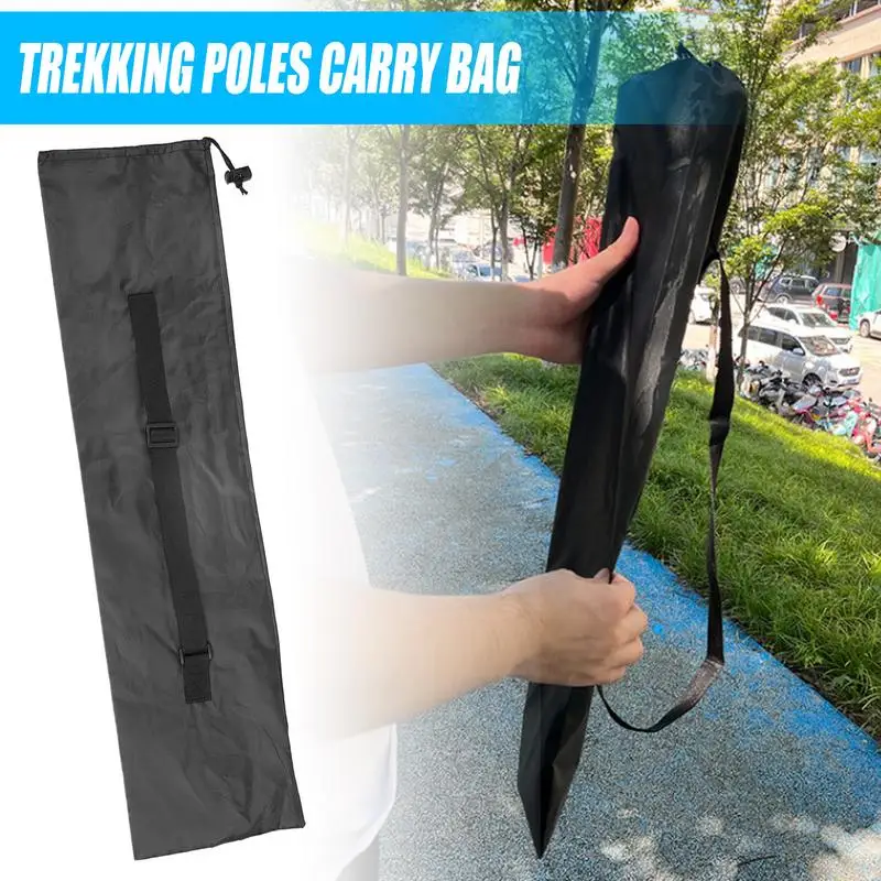 Trekking Poles Carrying Bag Walking Stick Carrying Bag Pouch Tent Poles Replacement Storage Pouch For Trekking Poles Tent Poles