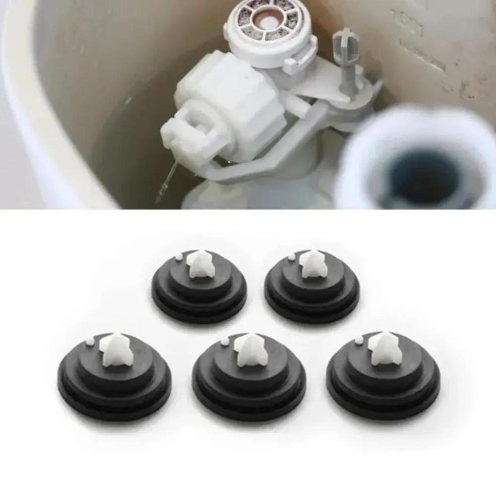 5Pcs Bathroom Rubber Diaphragm Gasket Replacement 28mm Fits All Tank Packing Valves Ball Valves Bottom Side Inlet Toilet Parts