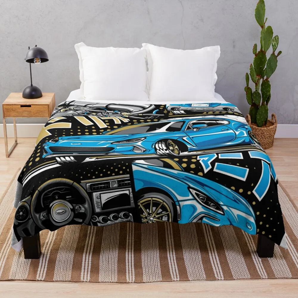 

Subie BRZ 2022 Throw Blanket Sofa Quilt Winter bed blankets