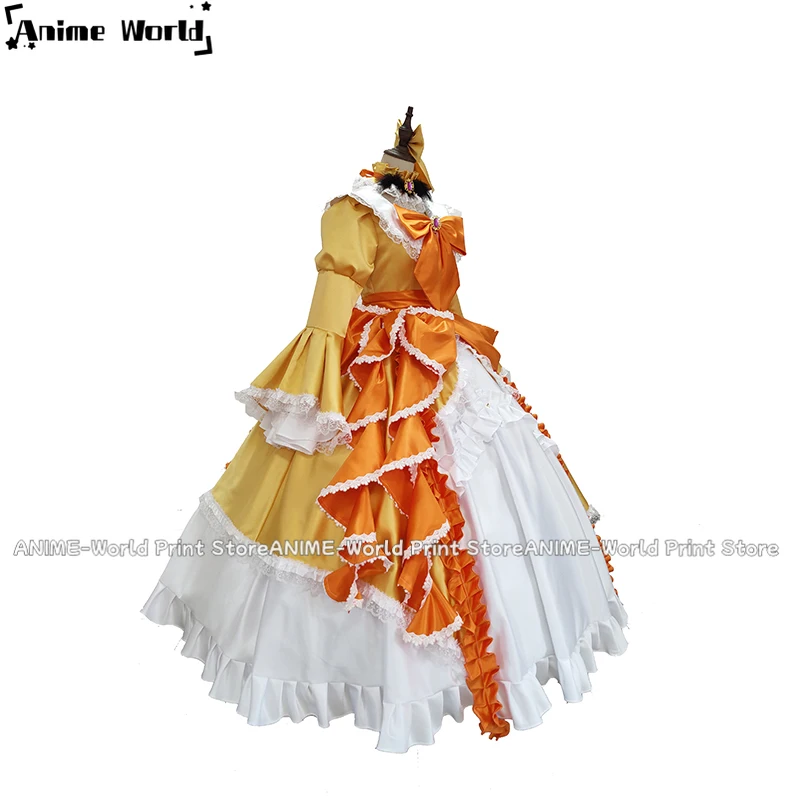 "Custom Size" Anime Rin Cosplay Kostuum Jurk Dienaar Van Kwaadaardige Kleding Voor Vrouwen Meisjes Halloween Kerstfeest