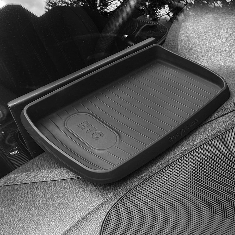 

Silicone Dashboard Rear Storage Box for Volkswagen VW ID4 ID4X ID3 ID6X ID6 CROZZ Car Instrument Storage Box No Noise Car Auto