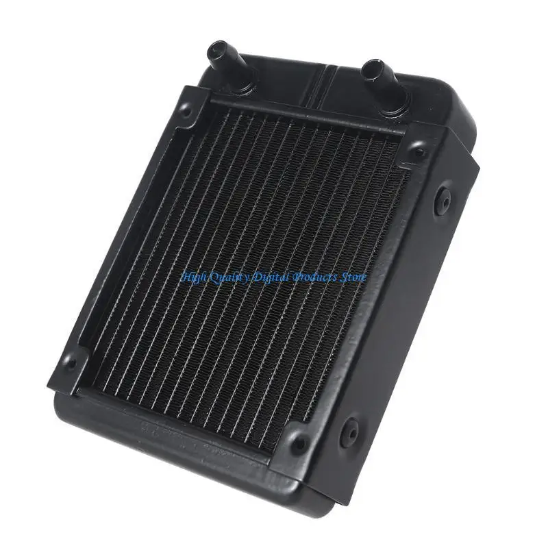 U2JE Multi-Port 4 Thread Aluminum Radiator 120mm For Computer Water Cooling System