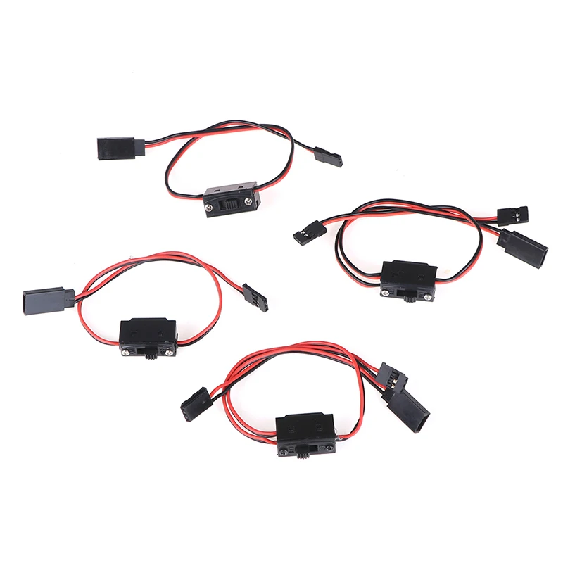 1 pz ricevitore accensione/spegnimento batteria interruttore RC con cavo connettore Futaba/JR JST per droni ad ala fissa RC modello di auto barca