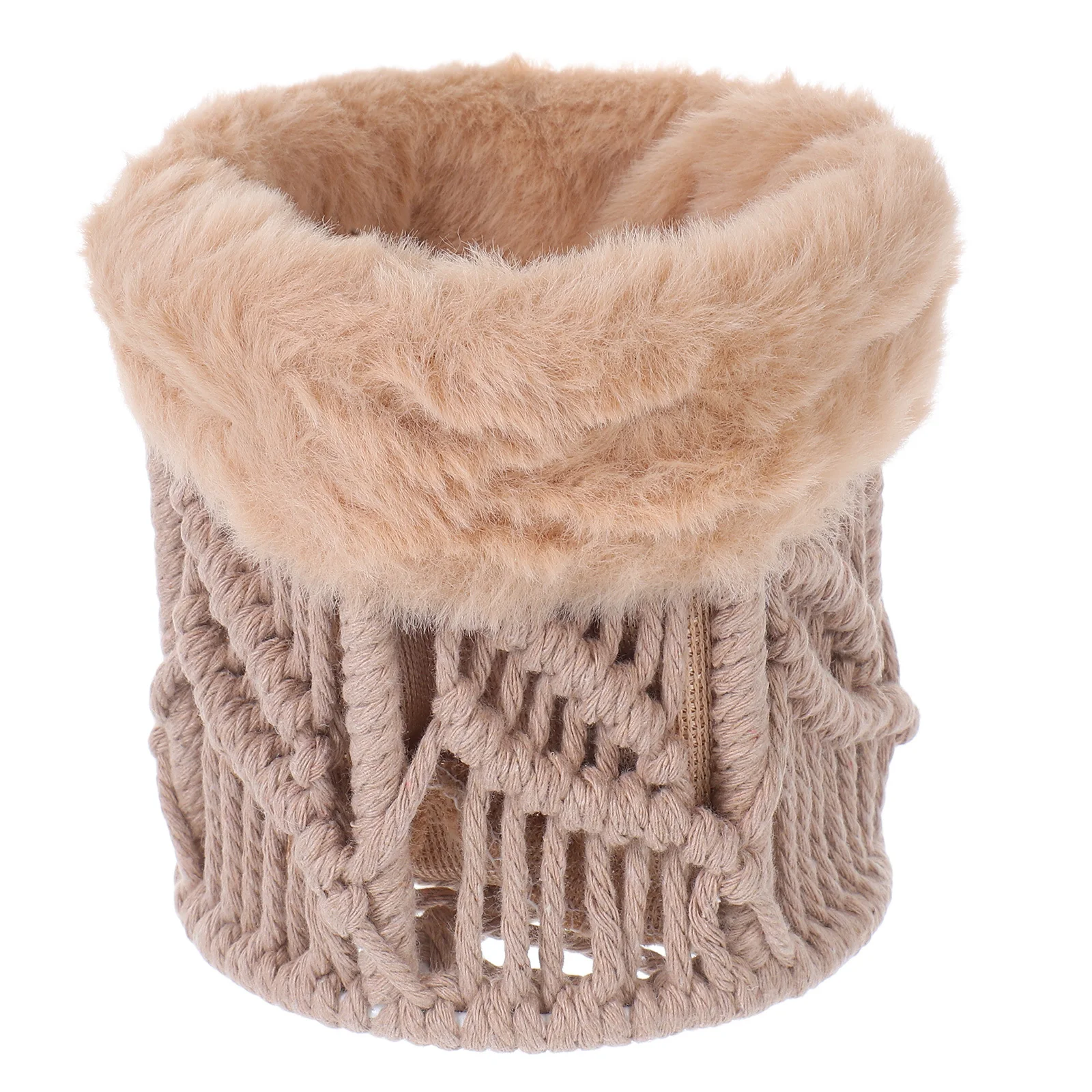 

Boho Cotton Rope Eyeglass Holder Stand Creative Glasses Organizer Box for Desk Nightstand and Home Glasses Storage Box Organizer