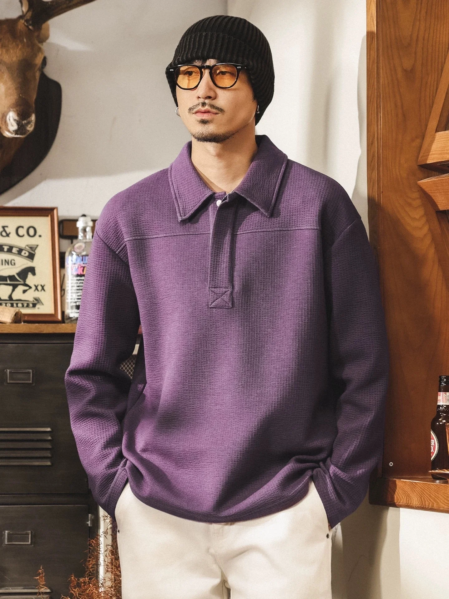 

Мужские толстовки без капюшона в стиле Человека-паука, готика, панк-рок, темно-черные, дерзкие, бунтарские, альтернативные, уличные, субкультурные, гранж, хэви-метал