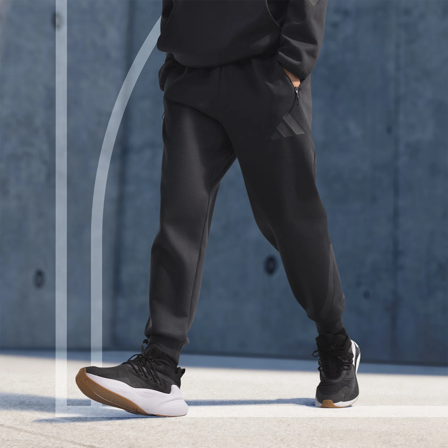 

Официальный оригинальный Adidas M Z.N.E. PT Мужские тренировочные зауженные брюки JD9599