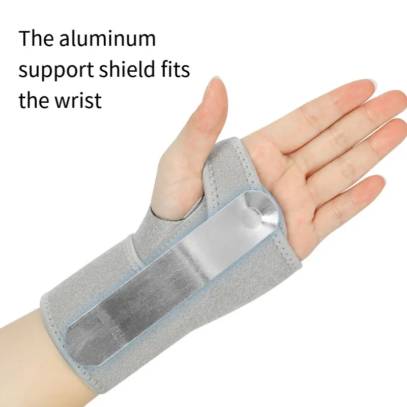 1PC Adjustable Wrist Brace Night Support For Carpal Tunnel Cushioned Hand Brace For Pain Relief,Injuries,Sprains Men Women