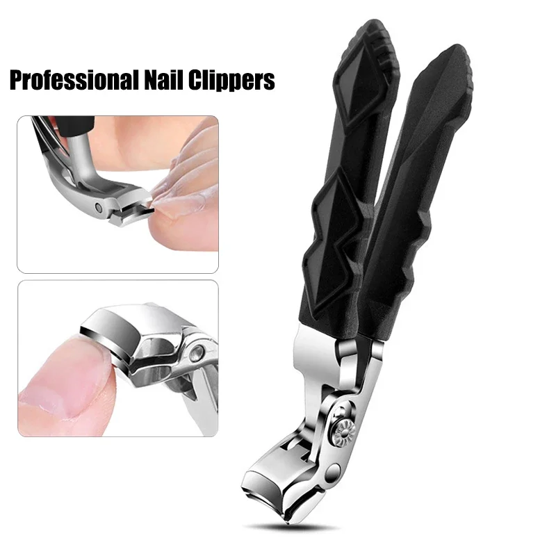 

Curved Head Nail Clippers for Ergonomic Toenail Clipper for Thick Nails Professional Nail Cutter Trimmer Nail Art Manicure Tool