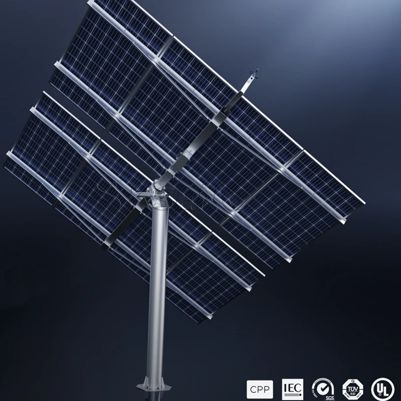 Energy-Saving Single Axis Solar Panel Tracking System Environmentally Friendly Solar Sun Tracker Kit