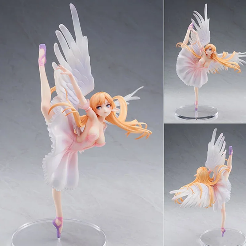 PartyLook Elfs Ballet Sexy Anime Figure Dance of Elves Action Figure Swan Girl/Shokaku Figurine Adult Collectible Model Toy Gift