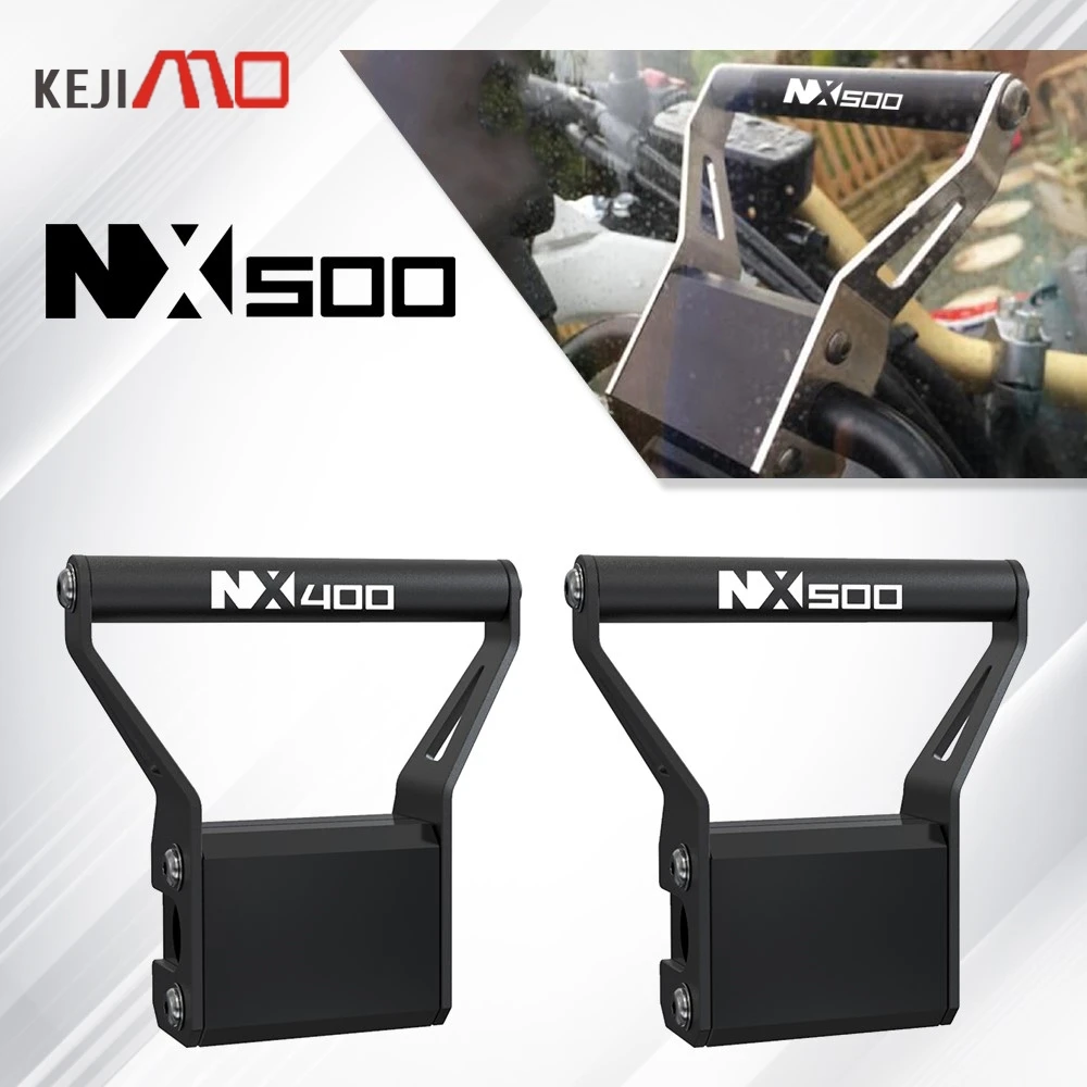 

Motorcycle Navigation Mobile Phone GPS Plate Bracket Stand Holder Phone Support For Honda NX400 NX500 CB400X CB500X 2019-2026