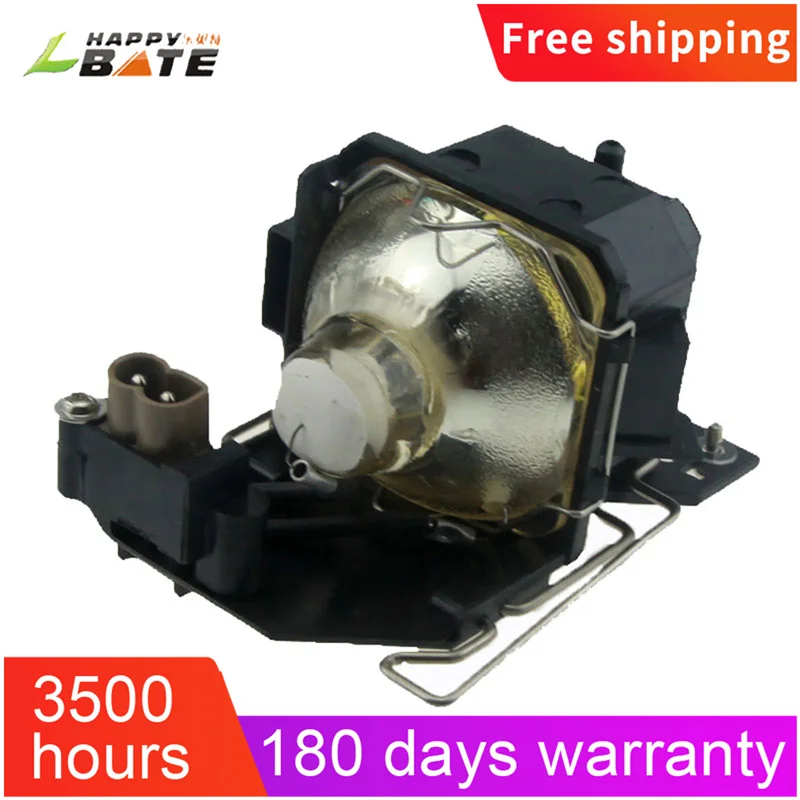 Lampu pengganti DT00781 untuk Hitachi CP-RX70 CP-X1 CP-X2 CP-X253 CP-X264 CP-X3 CP-X3W CP-X4 CP-X5 CP-X5W CP-X6 ED-X20 ED-X22