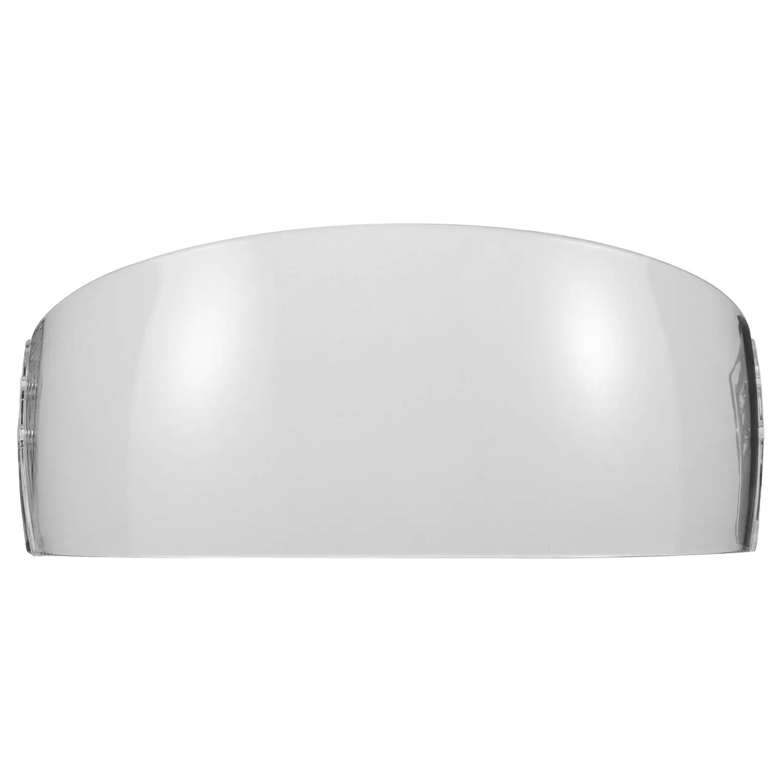 

Straight-Cut Clear Ice Hockey Visor with Anti-Fog Coating and Anti-Scratch Technology Half Face Visor Replacement
