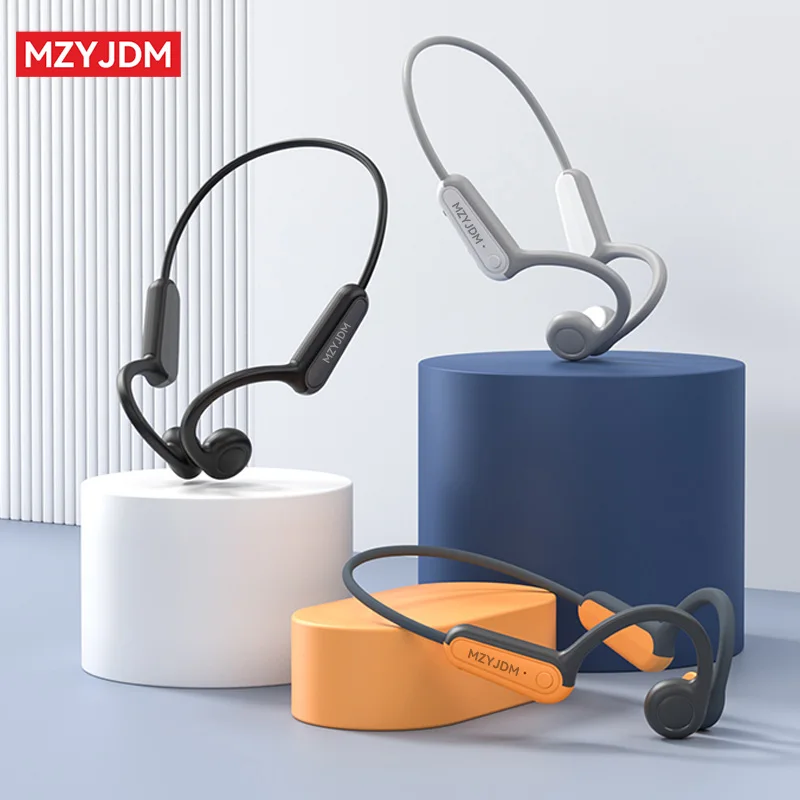 MZYJDM سماعات توصيل العظام اللاسلكية B9 شريط حول ياقة الملابس Bluetooth5.3 سماعات رياضية إلغاء الضوضاء سماعة أذن لشاومي #6